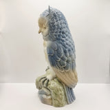 Vintage Valencia Owl Cuart De Poblet Porcelana Miquel Requena S.A.