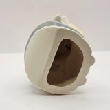 Lladro Style Angel and Boy with Umbrellas Made in Spain