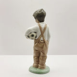 Nao by Lladro Figurine of Boy with Football