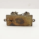 Antique Bronze Dhokra of a Couple Possibly Headdress