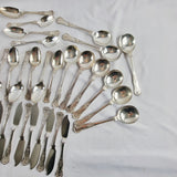 80 Piece Vintage Sheffield Silver Plated Cutlery Set. By Pelhams Arms.