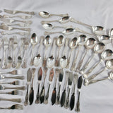 80 Piece Vintage Sheffield Silver Plated Cutlery Set. By Pelhams Arms.