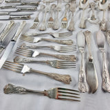 80 Piece Vintage Sheffield Silver Plated Cutlery Set. By Pelhams Arms.