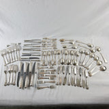 80 Piece Vintage Sheffield Silver Plated Cutlery Set. By Pelhams Arms.