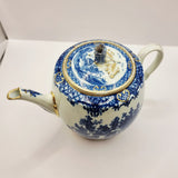 Antique 19th Century Blue and White Chinese Export Teapot.