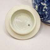 Antique 19th Century Blue and White Chinese Export Teapot.