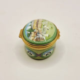 Halcyon Days Enamels Tennis Wimbledon edwardian times Trinket or Pill Box