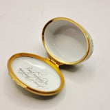 Halcyon Days Enamels Tennis Wimbledon edwardian times Trinket or Pill Box