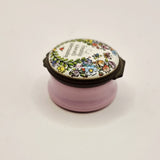 Halcyon Days Enamels Friendship is love with understanding Trinket or Pill Box