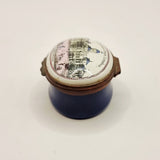 Halcyon Days Enamels Present from London the horseguards Trinket or Pill Box