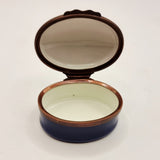 Halcyon Days Enamels Present from London the horseguards Trinket or Pill Box