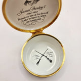 Halcyon Days Enamels Duck shooting By James Purley and sons Trinket or Pill Box