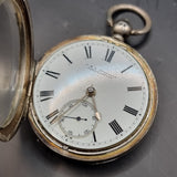 Antique Silver Fob Pocket Watch by J & C Schwerer 1898