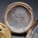 Antique Silver Fob Pocket Watch by J & C Schwerer 1898