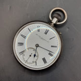Antique Victorian Silver Sir John Bennett Fob Pocket Watch 1894
