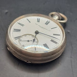 Antique Victorian Silver Sir John Bennett Fob Pocket Watch 1894