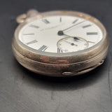 Antique Victorian Silver Sir John Bennett Fob Pocket Watch 1894