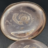 Antique Victorian Silver Sir John Bennett Fob Pocket Watch 1894