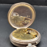 Antique Victorian Silver Sir John Bennett Fob Pocket Watch 1894