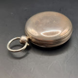 Antique Georgian Silver Fussee Fob Pocket Watch 1828 by Josiah Barnett