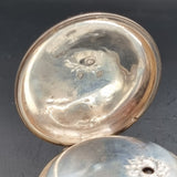 Antique Silver Improved Patent Fussee Fob Pocket Watch 1866