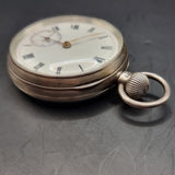Antique Sterling Silver American Waltham Fob Pocket Watch 1903