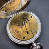 Antique Sterling Silver American Waltham Fob Pocket Watch 1903