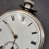 Antique Sterling Silver American Waltham Fob Pocket Watch 1903