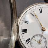 Antique Sterling Silver American Waltham Fob Pocket Watch 1903