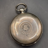 Antique Victorian Silver Fob Pocket Watch Chester 1899