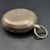 Antique Victorian Silver Fob Pocket Watch Chester 1899