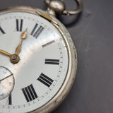 Antique Victorian Silver Fob Pocket Watch Chester 1899