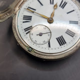 Antique Victorian Silver Fob Pocket Watch Chester 1899