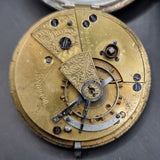 Antique Victorian Silver Fob Pocket Watch Chester 1899