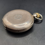 Antique George V Silver Omega Fob Pocket Watch 1914