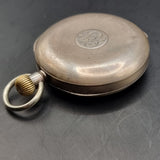 Antique George V Silver Omega Fob Pocket Watch 1914