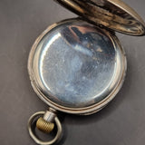 Antique George V Silver Omega Fob Pocket Watch 1914