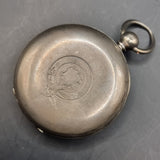 Antique Victorian Silver Fob Pocket Watch by John Johnson 1867