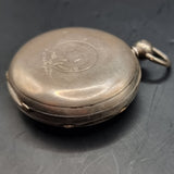 Antique Victorian Silver Fob Pocket Watch by John Johnson 1867