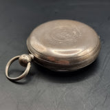 Antique Victorian Silver Fob Pocket Watch by John Johnson 1867