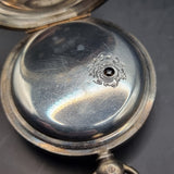 Antique Victorian Silver Fob Pocket Watch by John Johnson 1867