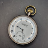 Antique Silver Fob Pocket Watch by John Purser and Sons Champion Lever 1919
