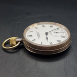 Antique Silver Fob Pocket Watch by John Purser and Sons Champion Lever 1919