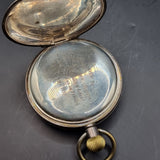 Antique Silver Fob Pocket Watch by John Purser and Sons Champion Lever 1919