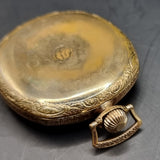 Antique IIlinois Elgin USA Gold Plated Fob Pocket Watch 17 Jewels