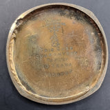 Antique IIlinois Elgin USA Gold Plated Fob Pocket Watch 17 Jewels