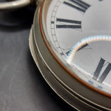 Antique Argentan Goliath Fob Pocket Watch Swiss Movement.