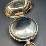 Antique Argentan Goliath Fob Pocket Watch Swiss Movement.