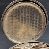 Antique Argentan Goliath Fob Pocket Watch Swiss Movement.