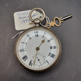 Antique Silver Fob Pocket Watch by Waltham Massachusetts 1882